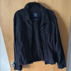 Men's Black Denim Jacket